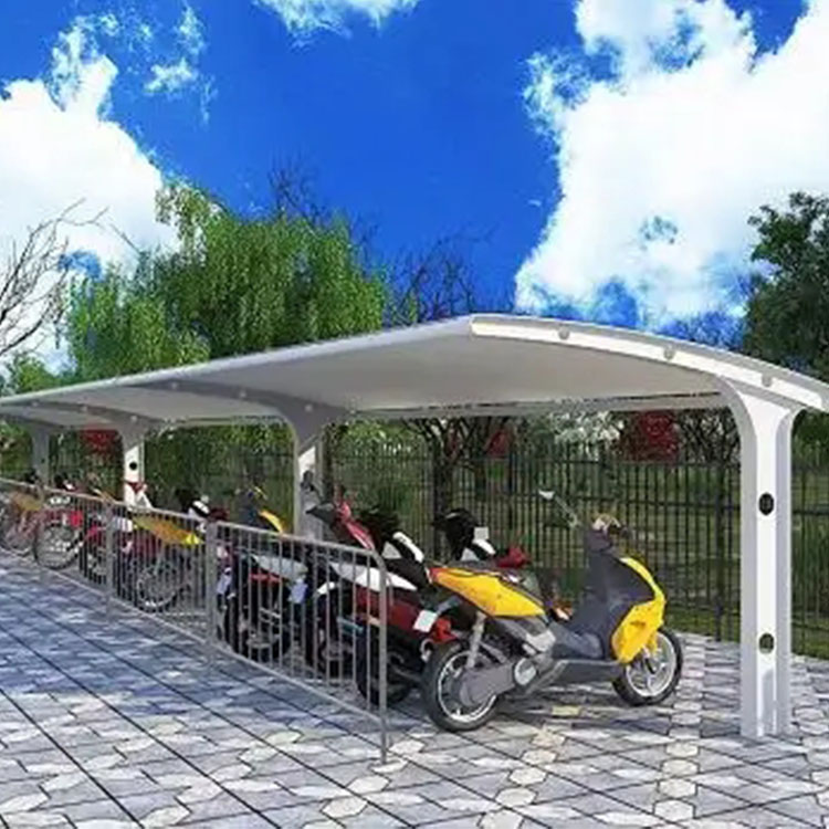 新川县膜结构电动车棚